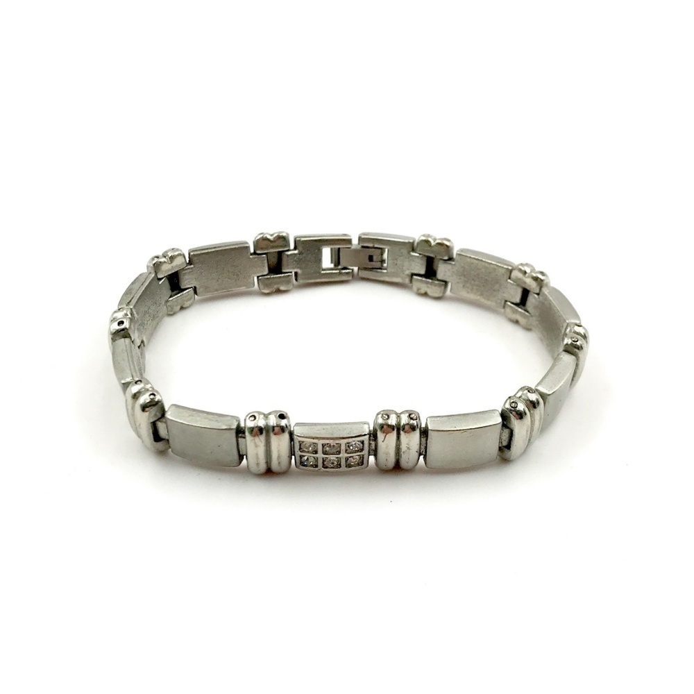 Stainless Steel Bracelet with Jewels​​